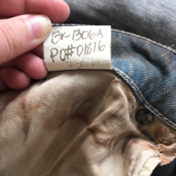 Level 99 skinny straight jeans size 27 unique wash - Picture 7 of 8